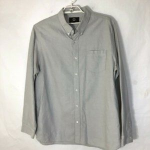 Timberland sz XL button front gray long sleeve men